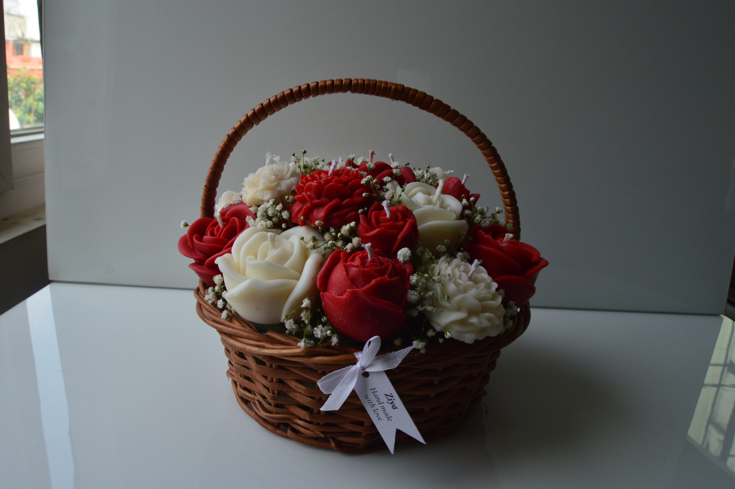 Royal Red & Ivory
