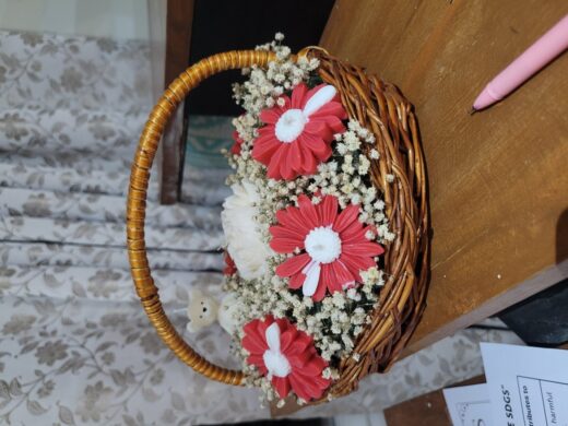 Daisy Candle Basket - Ziya Candles