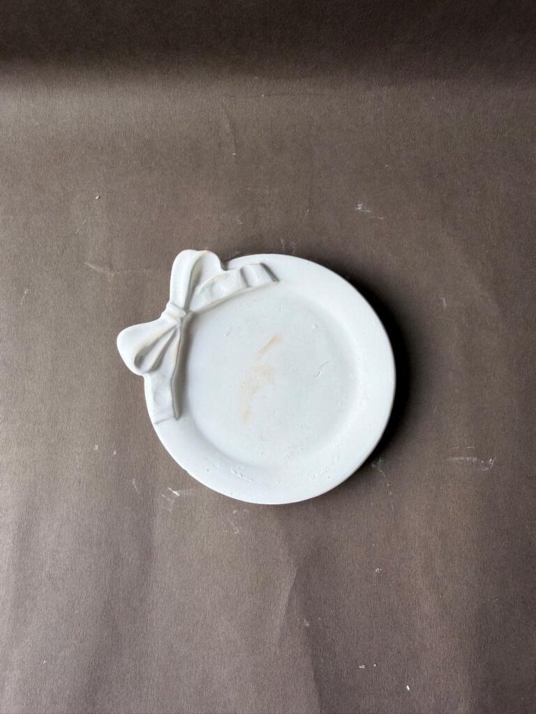 Handled Concrete Dish - Ziya Candles