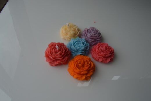 Loose Rose Candle Flowers - Ziya Candles