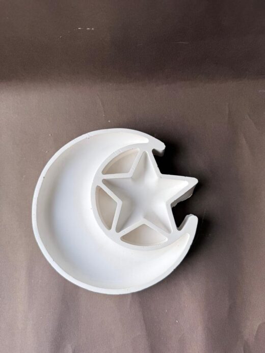 Moon Concrete Dish - Ziya Candles