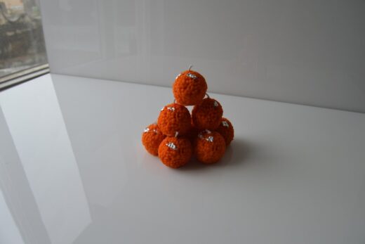 Orange Modak Candle Stack - Ziya Candles