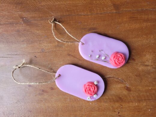 Pink Rose Wax Sachets - Ziya Candles