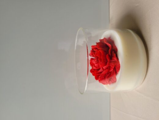 Red Rose Jar Candle - Ziya Candles