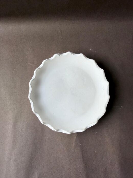 Scalloped Concrete Tray - Ziya Candles