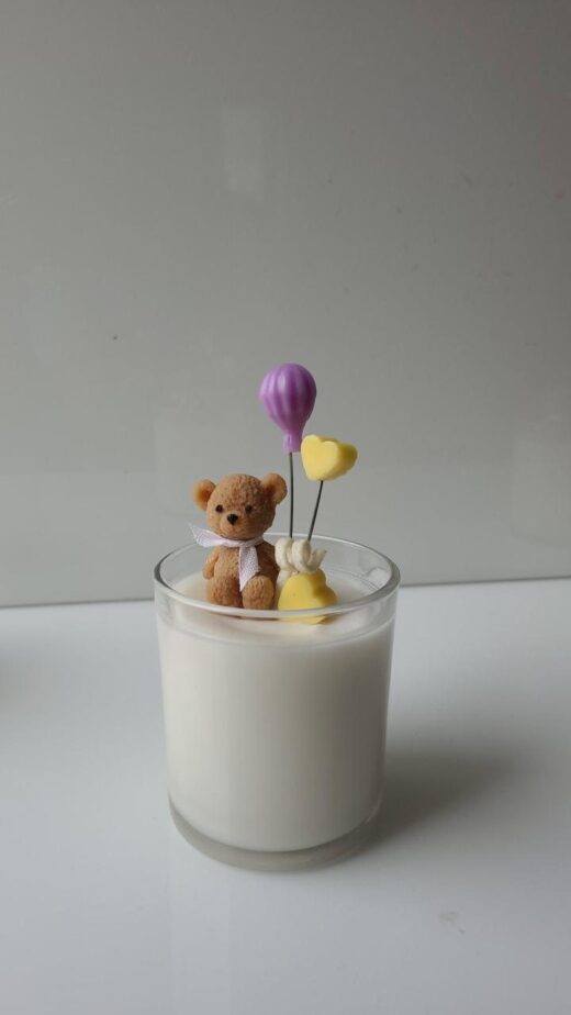 Teddy Balloon Jar Candle - Ziya Candles