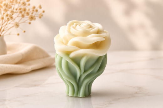 Rose Bloom Candle